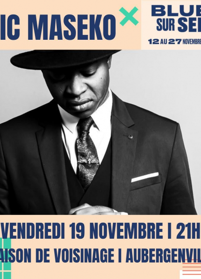 Festival Blues sur Seine - Concert Eric Maseko 