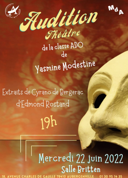 Audition de théâtre