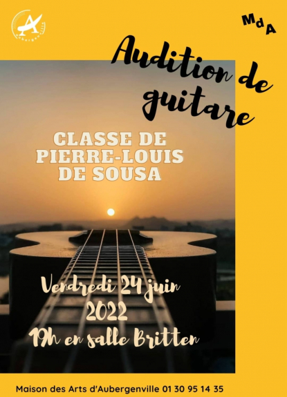 Audition de guitare