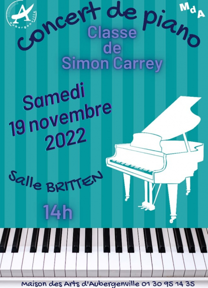 Concert de piano