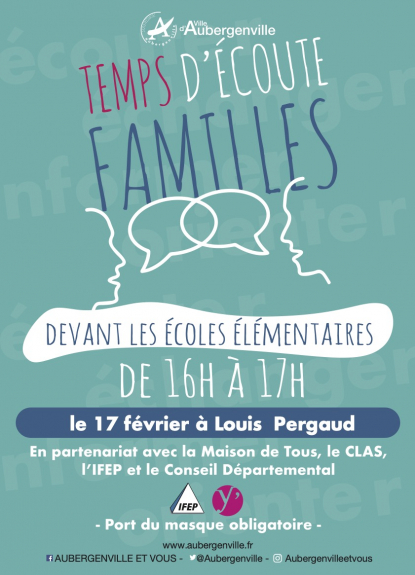 Temps d'écoute familles à Louis Pergaud