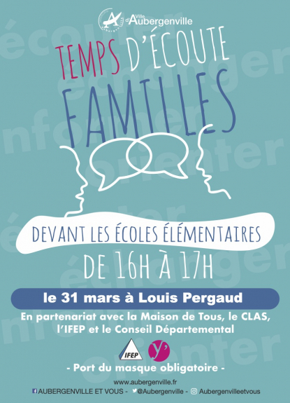 Temps d'écoute familles à Louis Pergaud