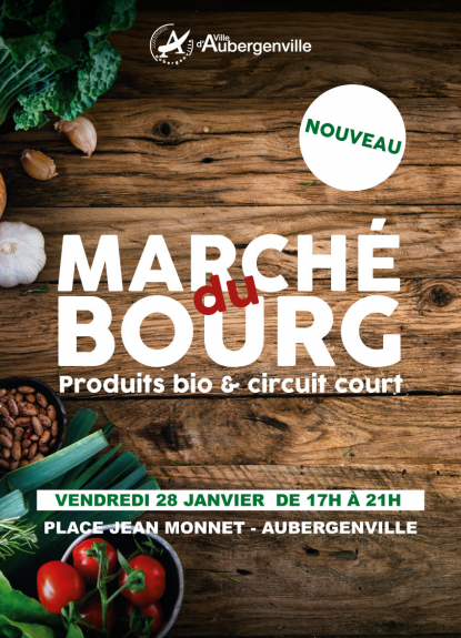 Marché du Bourg : Janvier 2022