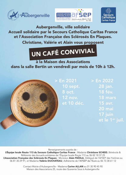 Café convivial 2021/2022