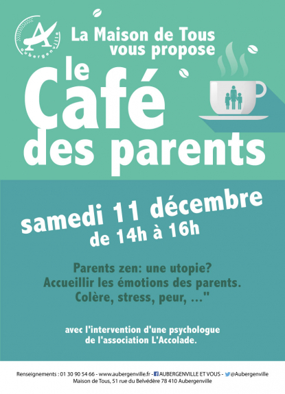 Café des parents - décembre 2021