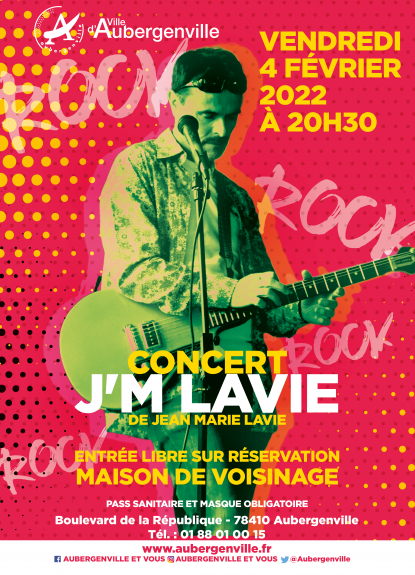 Concert : J'M LAVIE