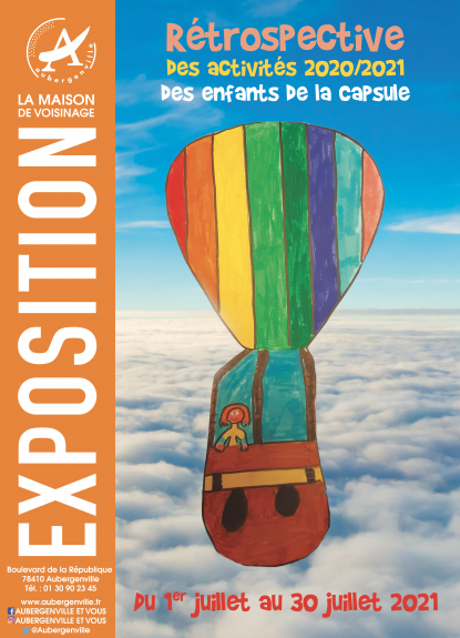 Exposition rétrospective des activités 2020/2021 des enfants de La Capsule