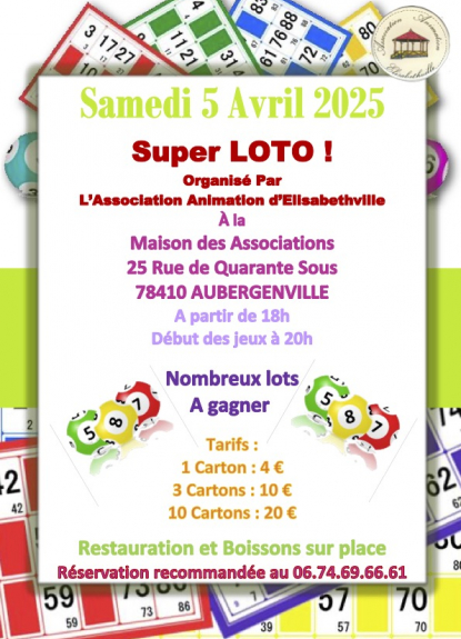 LOTO AVRIL 2025