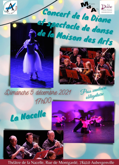 Concert de la Diane et spectacle de danse de la Maison des Arts 