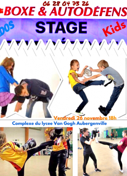 Stage de self défense par l'AS Gant d'Or 