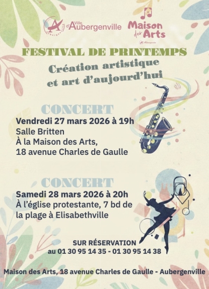 Festival de Printemps : Création artistique et art d’aujourd’hui