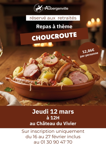 Repas choucroute