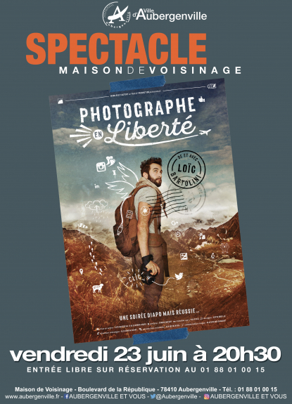 Photographe en liberté