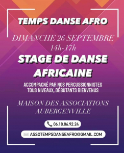 Stage de danse africaine 