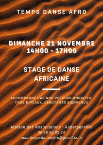 Stage de danse africaine 