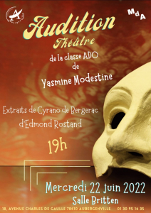 Audition de théâtre