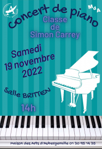 Concert de piano