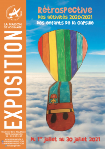 Exposition rétrospective des activités 2020/2021 des enfants de La Capsule