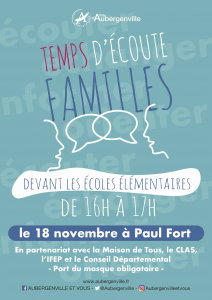Temps d'écoute familles à Paul Fort