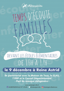 Temps d'écoute familles à Reine Astrid 