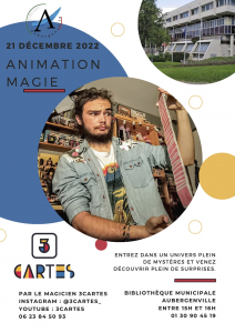 Animation magie à la bibliothèque 