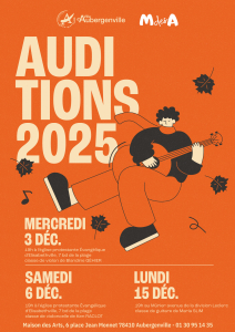 auditions 2025