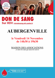 Don du sang nov 2025