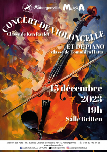 Concert de violoncelle et de piano