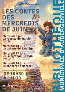 Les contes du mercredi de juin 