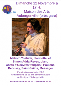 Concert Nausicaa Novembre 12