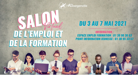Salon de l'emploi et de la formation 100% numérique 