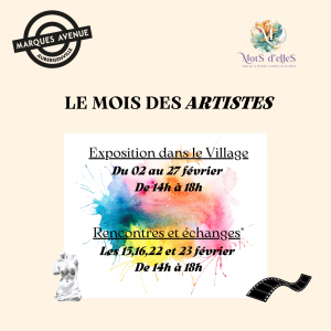 Le mois des artistes