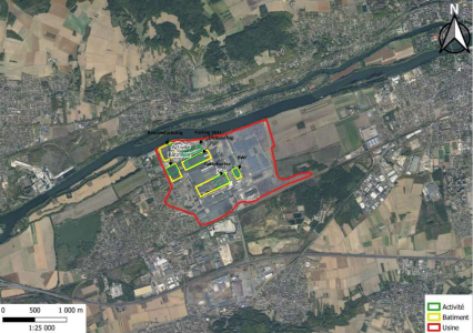 Plan de situation RENAULT