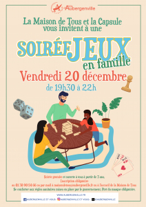 Soirée jeux en famille