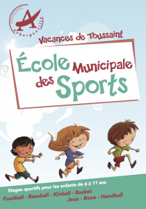 École Municipale des Sports - Stage vacances de Toussaint 