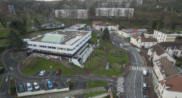 Vue aérienne de la Ville d'Aubergenville